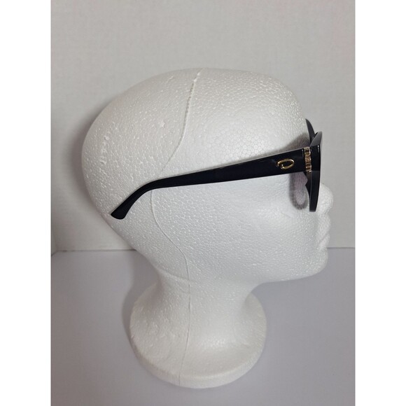 Oscar‎ De La Renta Black Cat Eye Sunglasses Womens Full Rim Plastic Designer main image 6